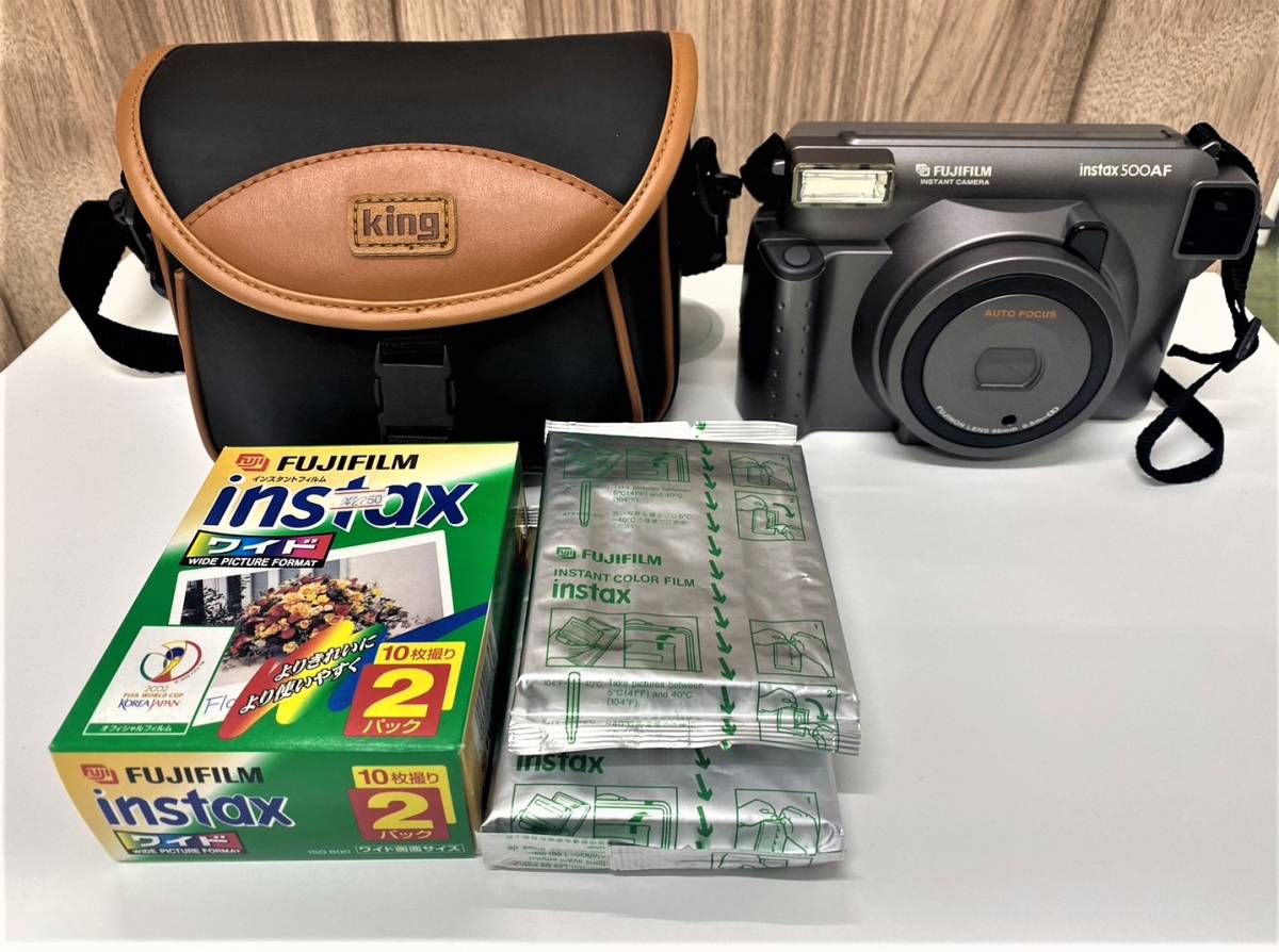 Y FUJIFILM Instax500AF インスタントカメラ フジフィルム イン