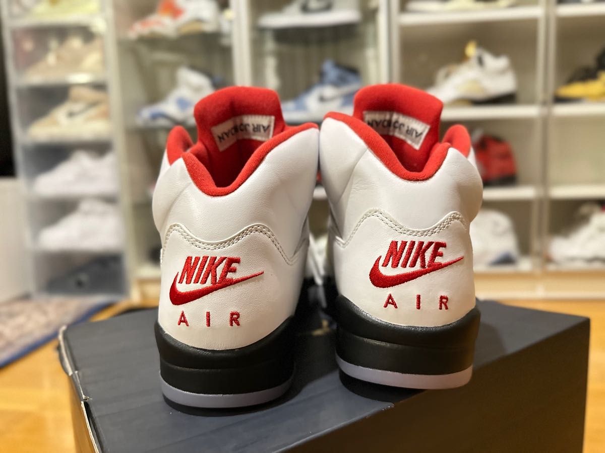 NIKE AIR JORDAN5 レトロ FIRE RED 28cm 流川 楓 美品! | www.mclegal