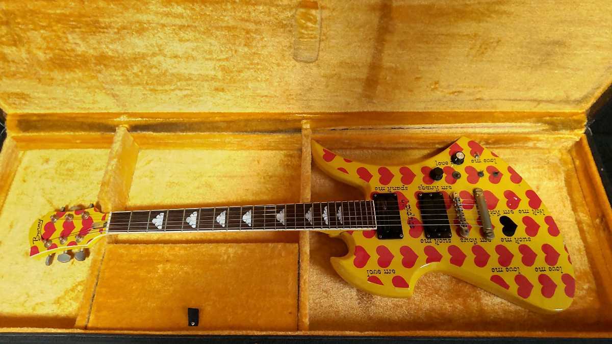 ハードケース付き!X JAPAN hide Burny MG-145S(MG-165S)ヒデモデル