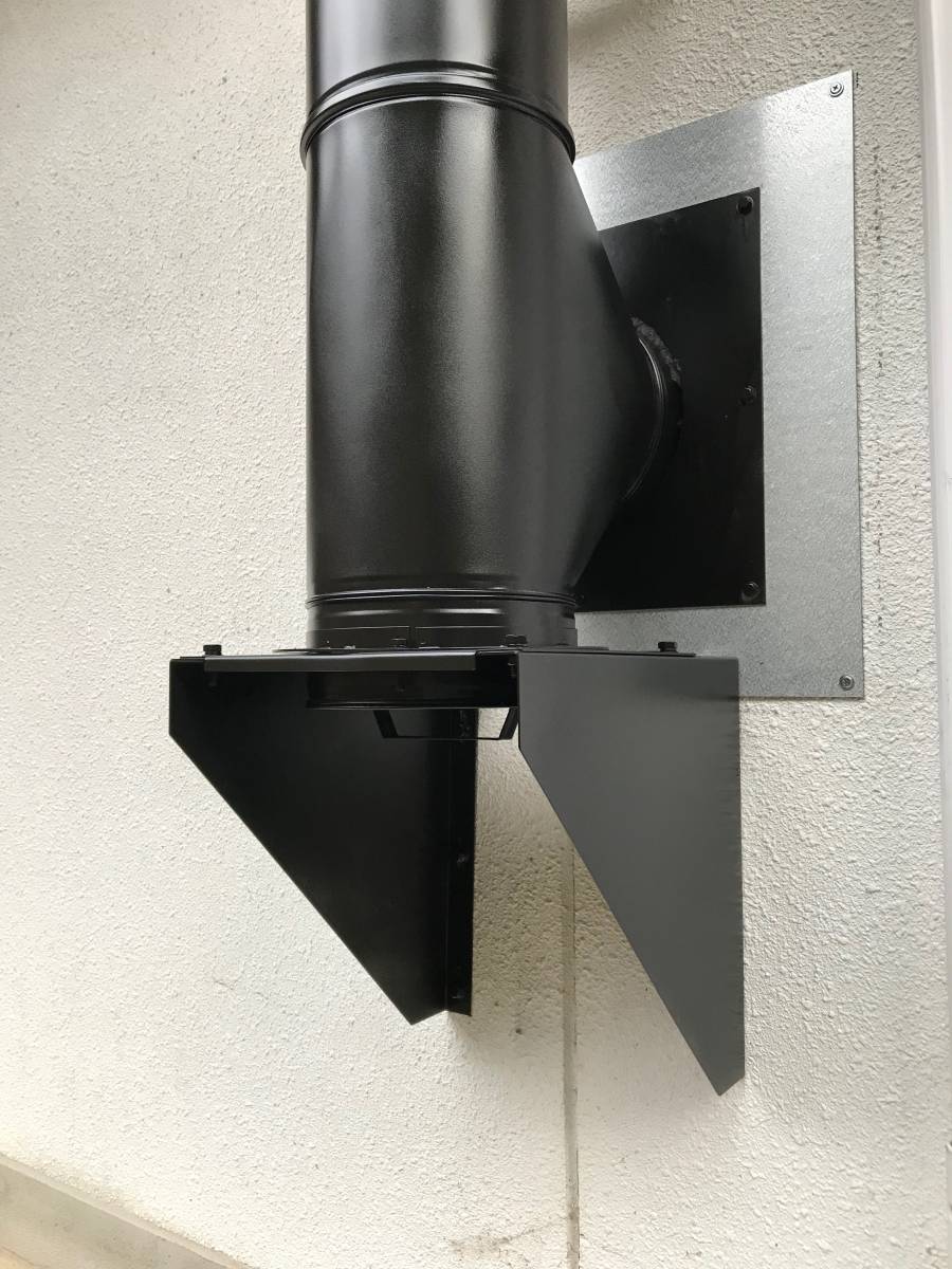 New жаростойкий чёрный покраска изоляция 2 -слойный дым . поддержка треугольник (150-200) новый товар 