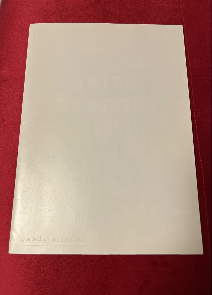 WANDS 会報 vol 12 上杉昇 柴崎浩 木村真也 オフィシャルファン WANDS 会報 vol 12 上杉昇 柴崎浩 木村真也 オフィシャルファン