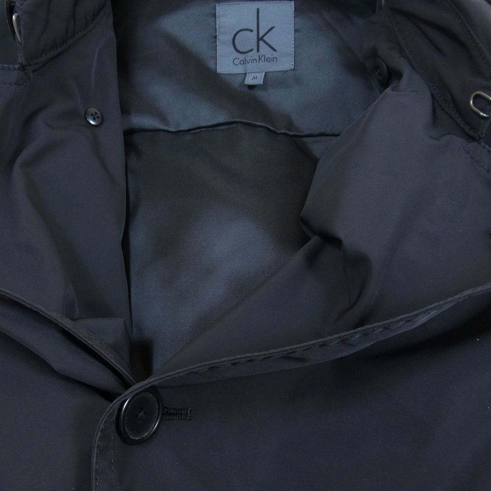 カルバンクライン Calvin Klein ダウンライナー付 トレンチ コート ブラック系 M【中古】_画像3