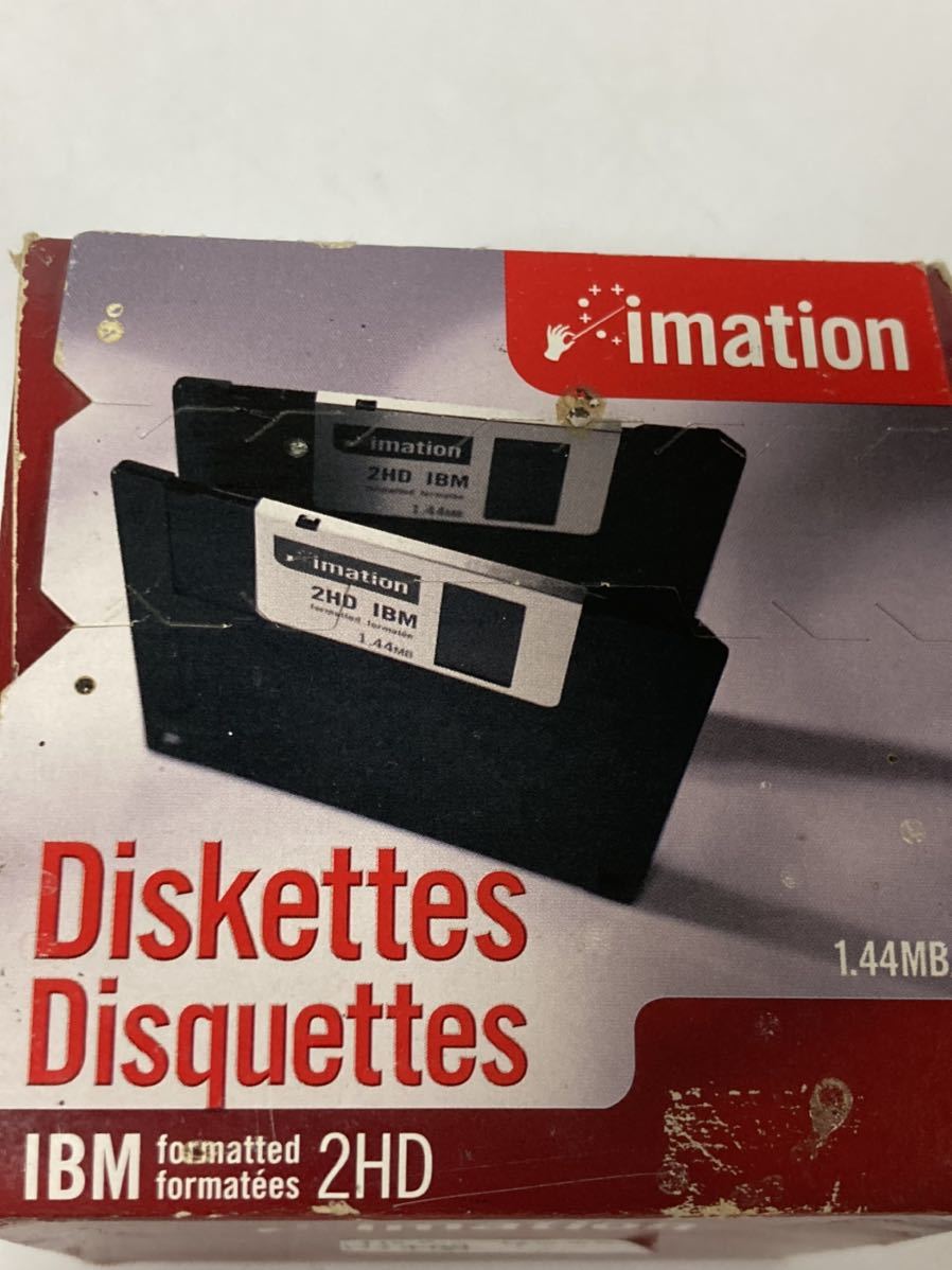 ☆正規品新品未使用品 未使用 IBM imation イメーション 3.5インチFD