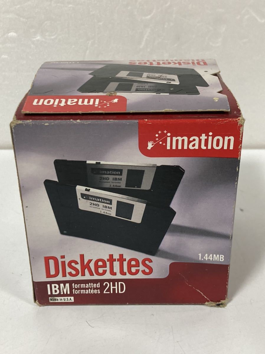 ☆正規品新品未使用品 未使用 IBM imation イメーション 3.5インチFD DOS