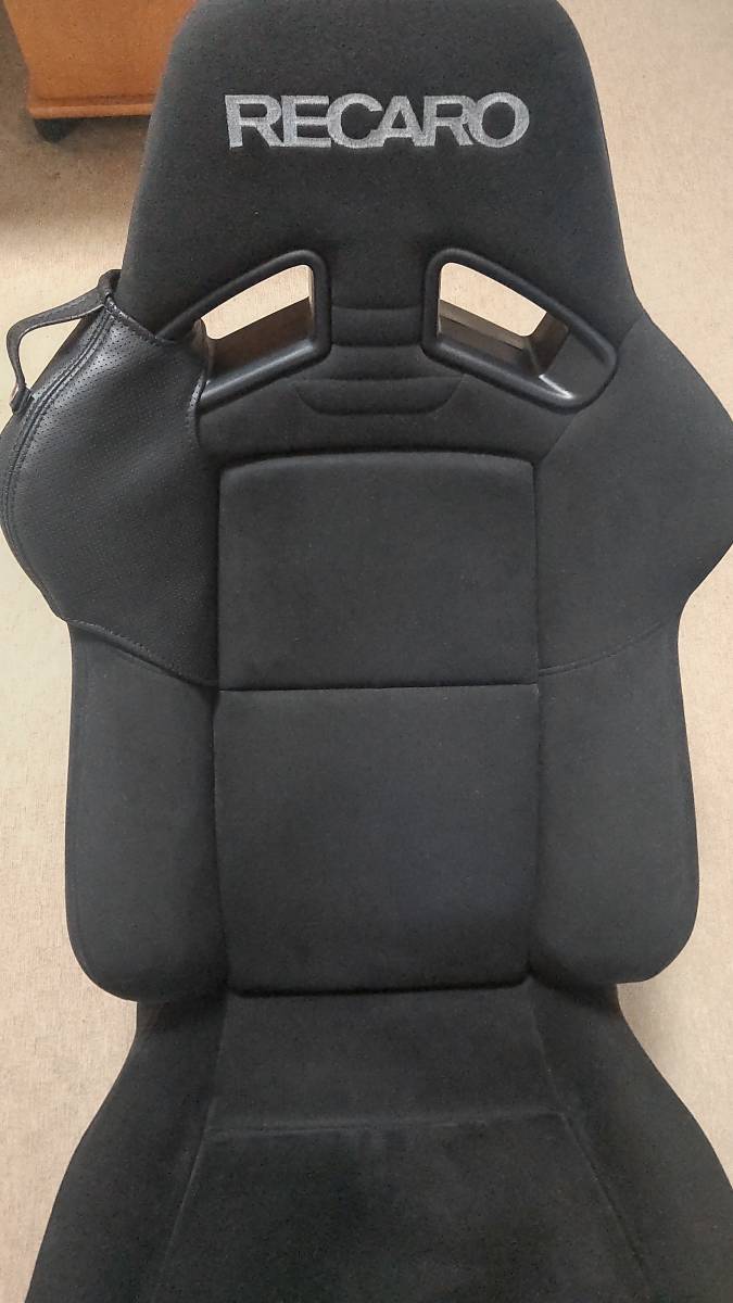 ☆送料無料☆RECARO☆SR-7F☆KK100☆BK/BK☆フィット☆GE8☆レカロシートレール＋親方印シートベルトガイド＋おまけ付☆_画像1