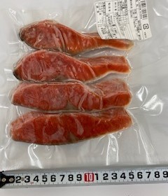 紅鮭切り身（4切）　3パックセット_画像2