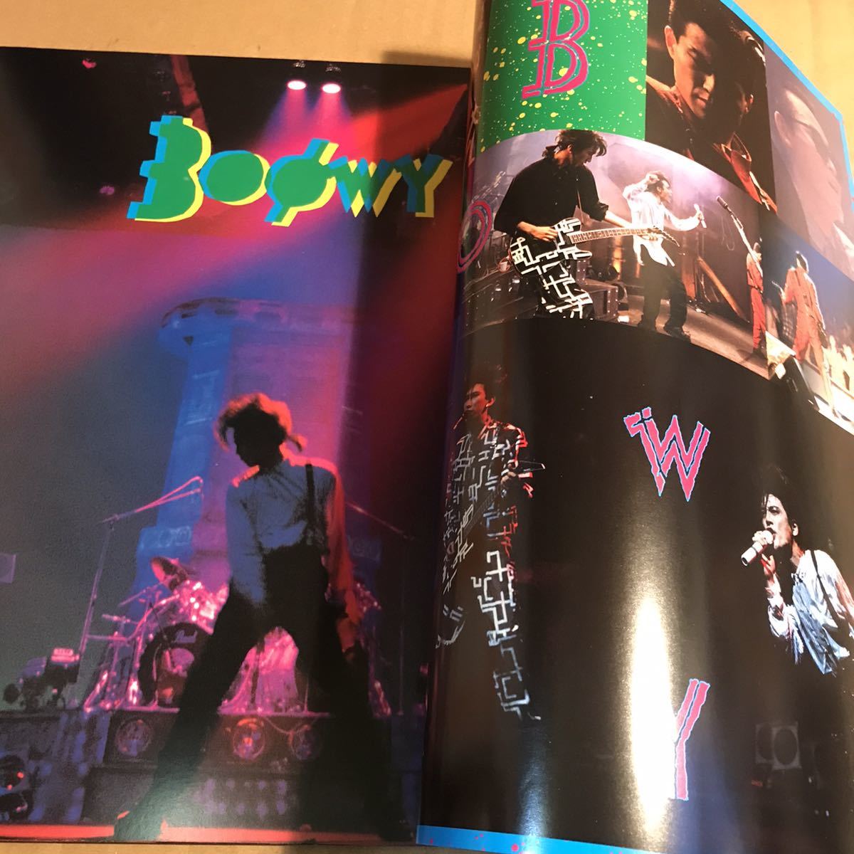 BOOWY 氷室京介 布袋寅泰 GIGS JUST a HERO TOUR LP アナログ盤 レコード_画像6
