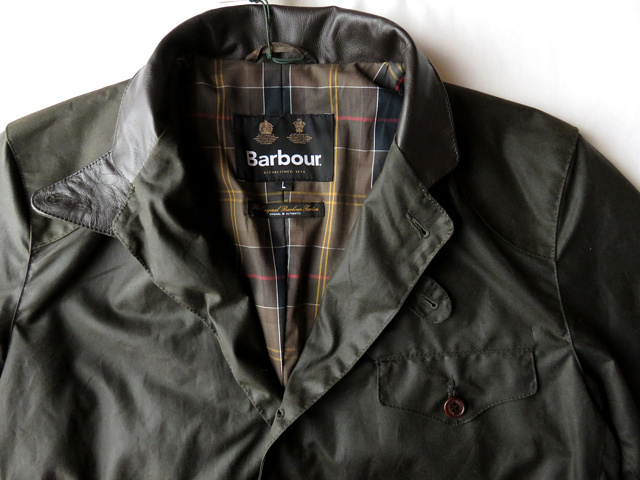 新品 Barbour Beacon Sports Jacket オリーブ L 23SS 007 MWX0007