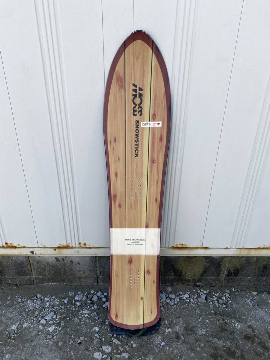 20-21 MOSS SNOWSTICK U4 151cm スノーボード モス スノースティック
