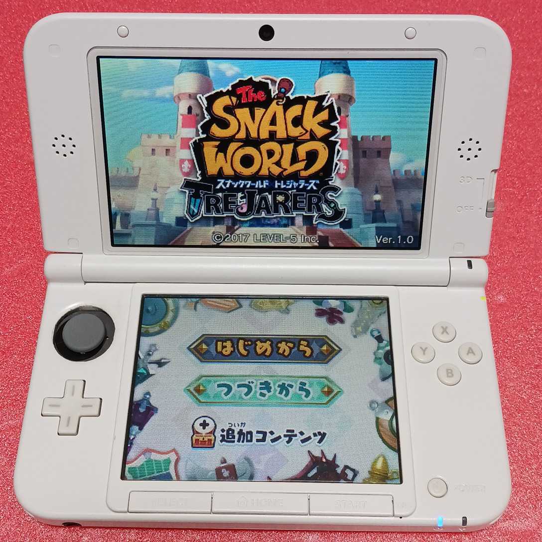 Nintendo 3DS スナックワールドトレジャラーズ 【管理】Y3b178