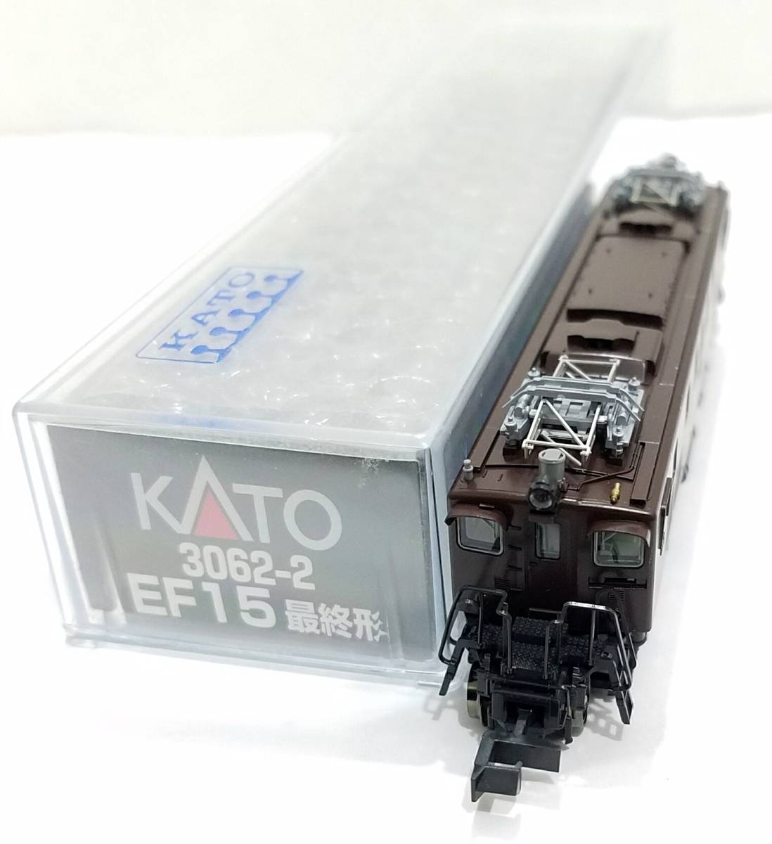 即決は送料無料 新品同様品 KATO 3062-2 EF15 最終形 貨物用電気機関車 鉄道模型 Nゲージ 動力車 カトー N-GAUGE_画像8