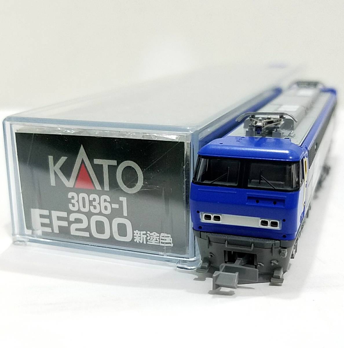 新品同様品 KATO 3036-1 EF200 新塗色 JRF 電気機関車 JR貨物 鉄道模型 Nゲージ 動力車 カトー N-GAUGE 関水金属_画像7