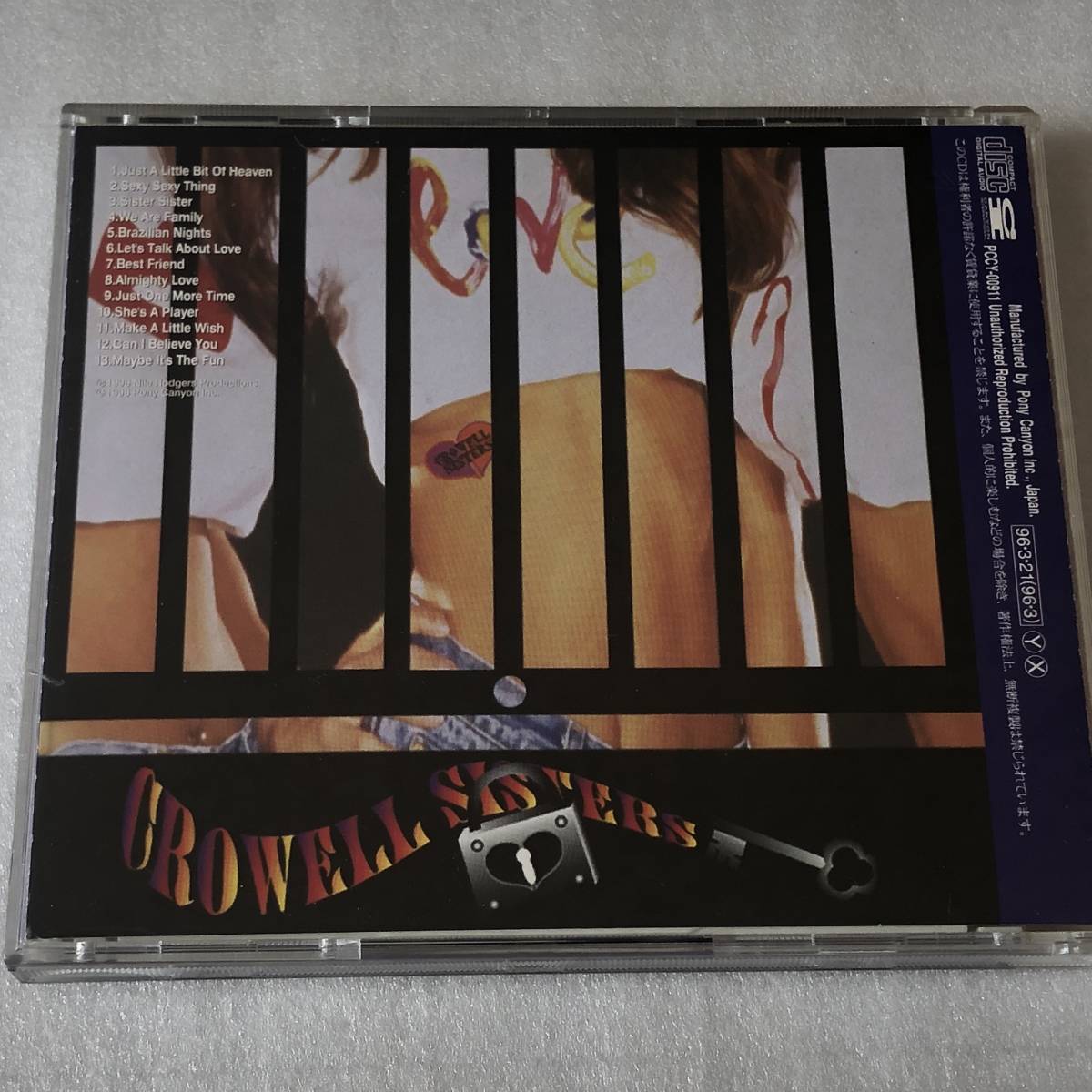 中古CD The Crowell Sisters クロウェル・シスターズ/Crowell Sisters 1st 米国産,R&B系_画像2