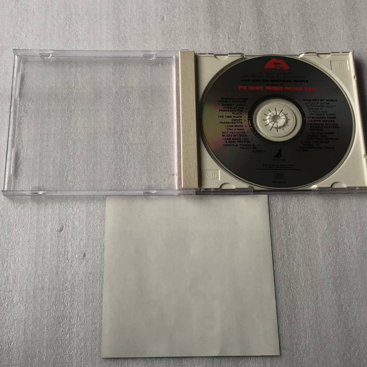 中古CD The Rocky Horror Picture Show/Original Soundtrack オムニバス盤 米国産,サントラ系の画像3