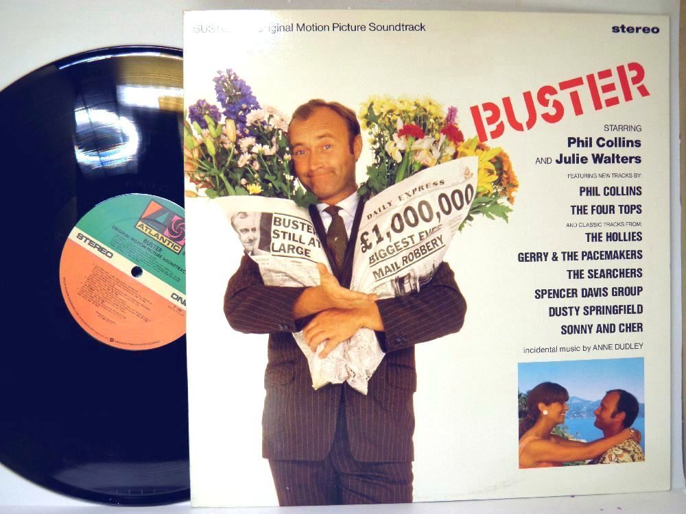 【検聴合格】1988年・稀少盤！超美盤！美ジャケット《USA盤》Phil Collins and julie Walters「映画:BUSTER」【LP】_画像2