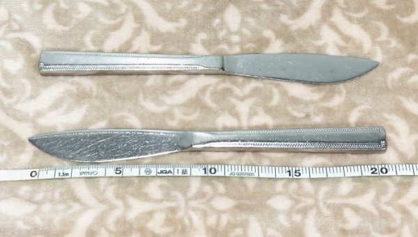 [ бесплатная доставка!][LUCKY WOOD] Lucky дерево рыба нож 6 шт. комплект ( из нержавеющей стали )#A-156 (7)
