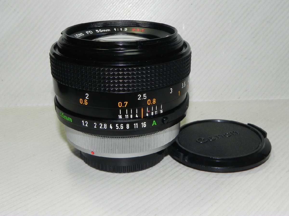 Canon FD 55mm/F 1.2 S.S.C.レンズ-