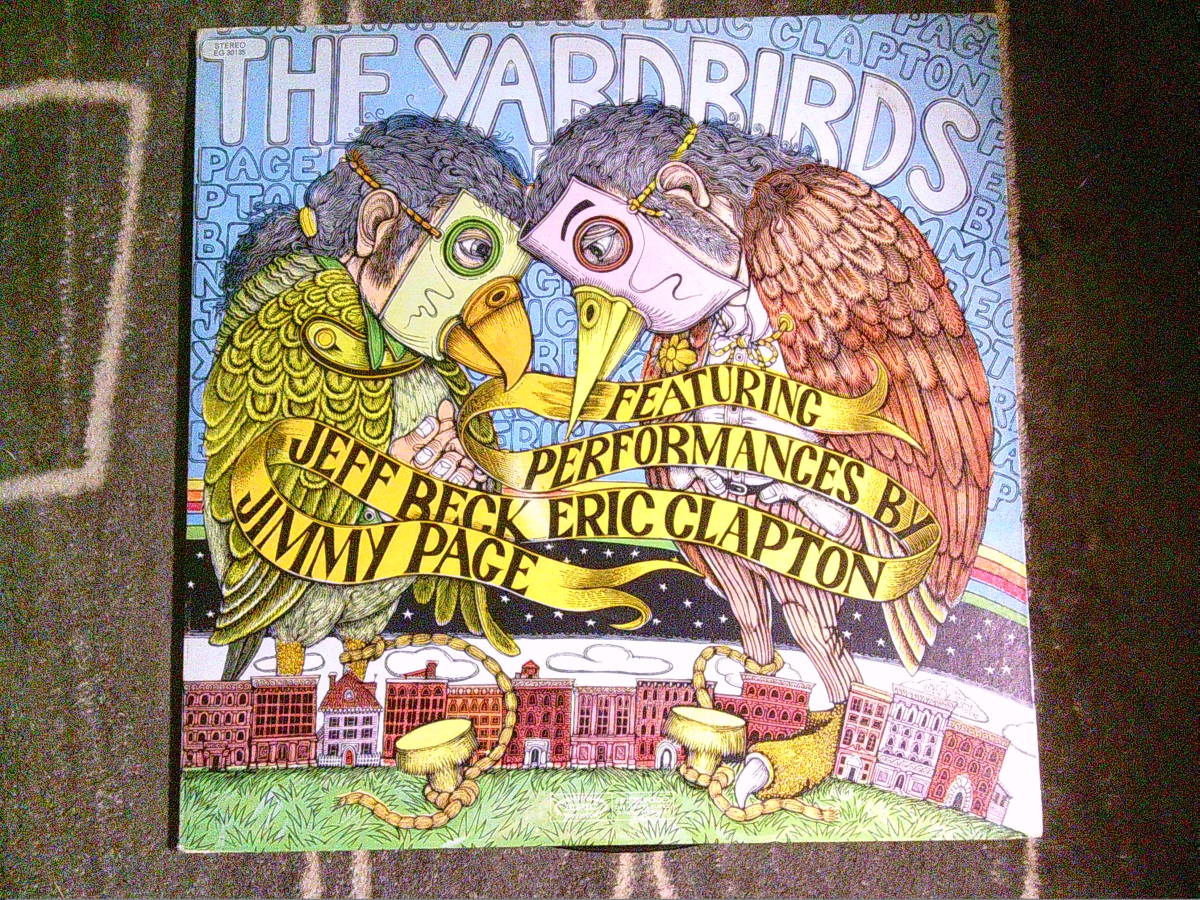 Yardbirds [с участием исполнения Джеффа Бека, Эрика Клэптона, Джимми Пейджа] Винил, США-Орг.