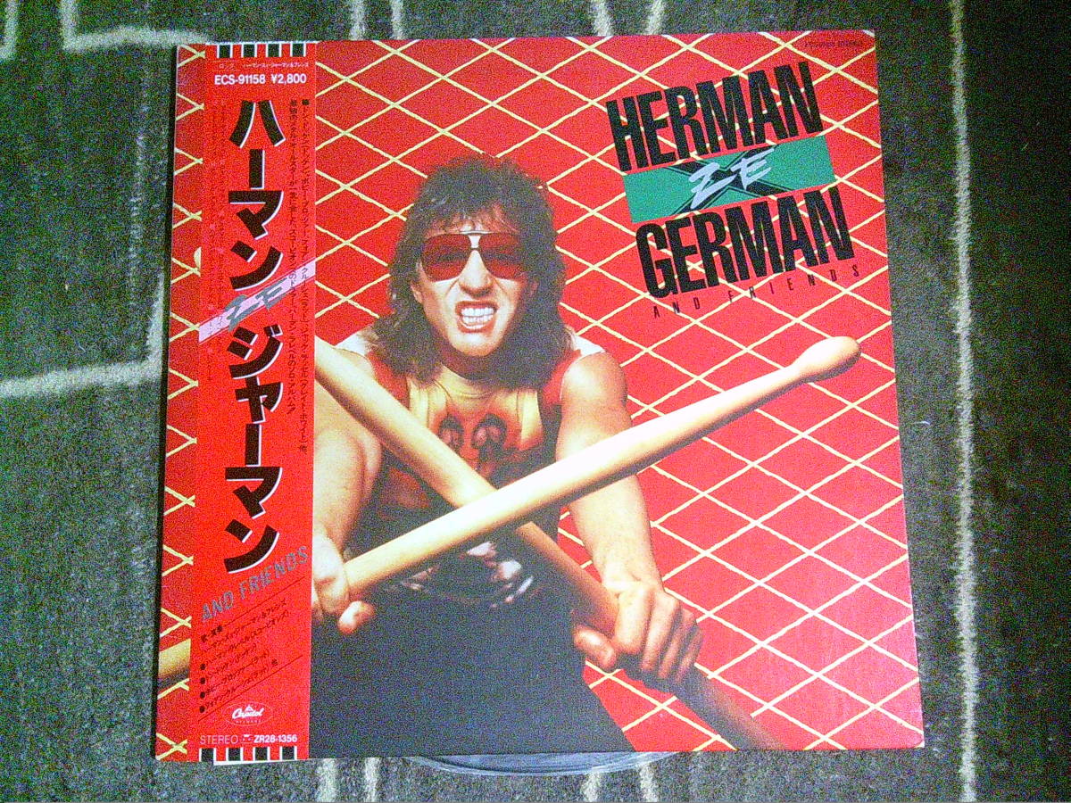 HERMAN ZE GERMAN AND FRIENDS[ハーマン・ZE・ジャーマン・アンド・フレンズ]LP _画像1