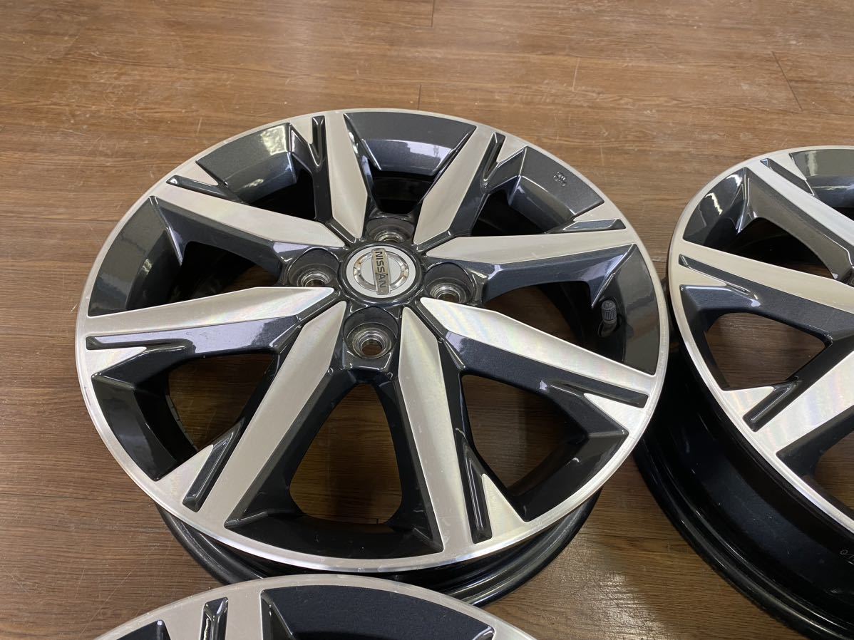 美品 日産 デイズ ルークス 純正 15インチ 4穴 100 4.5J 46 ハブ 56 eK