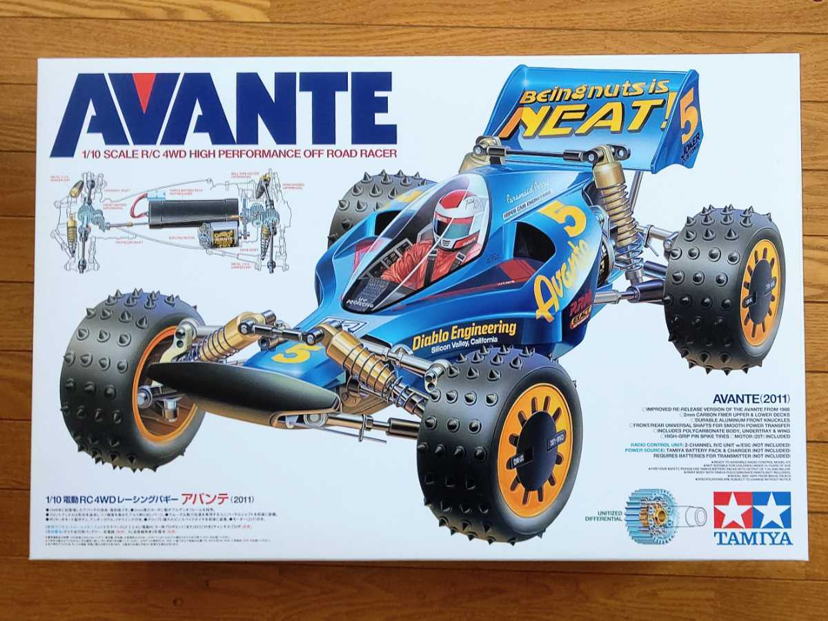 ヤフオク! - タミヤ 1/10電動RC アバンテ(2011) 未組立