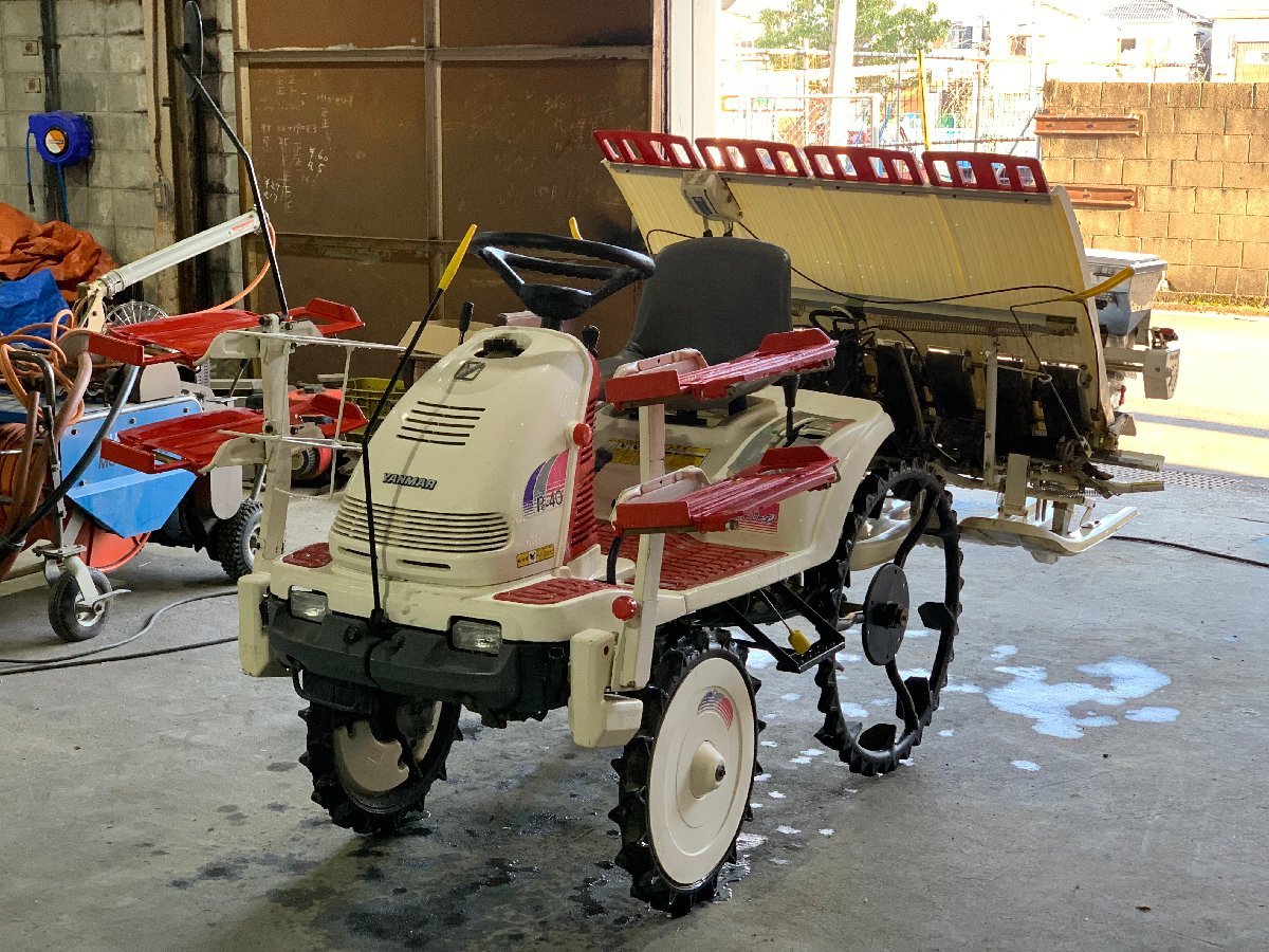 和歌山市 農機専門店☆ヤンマー 小型 4条植 田植機 Pe-40R セルリコ