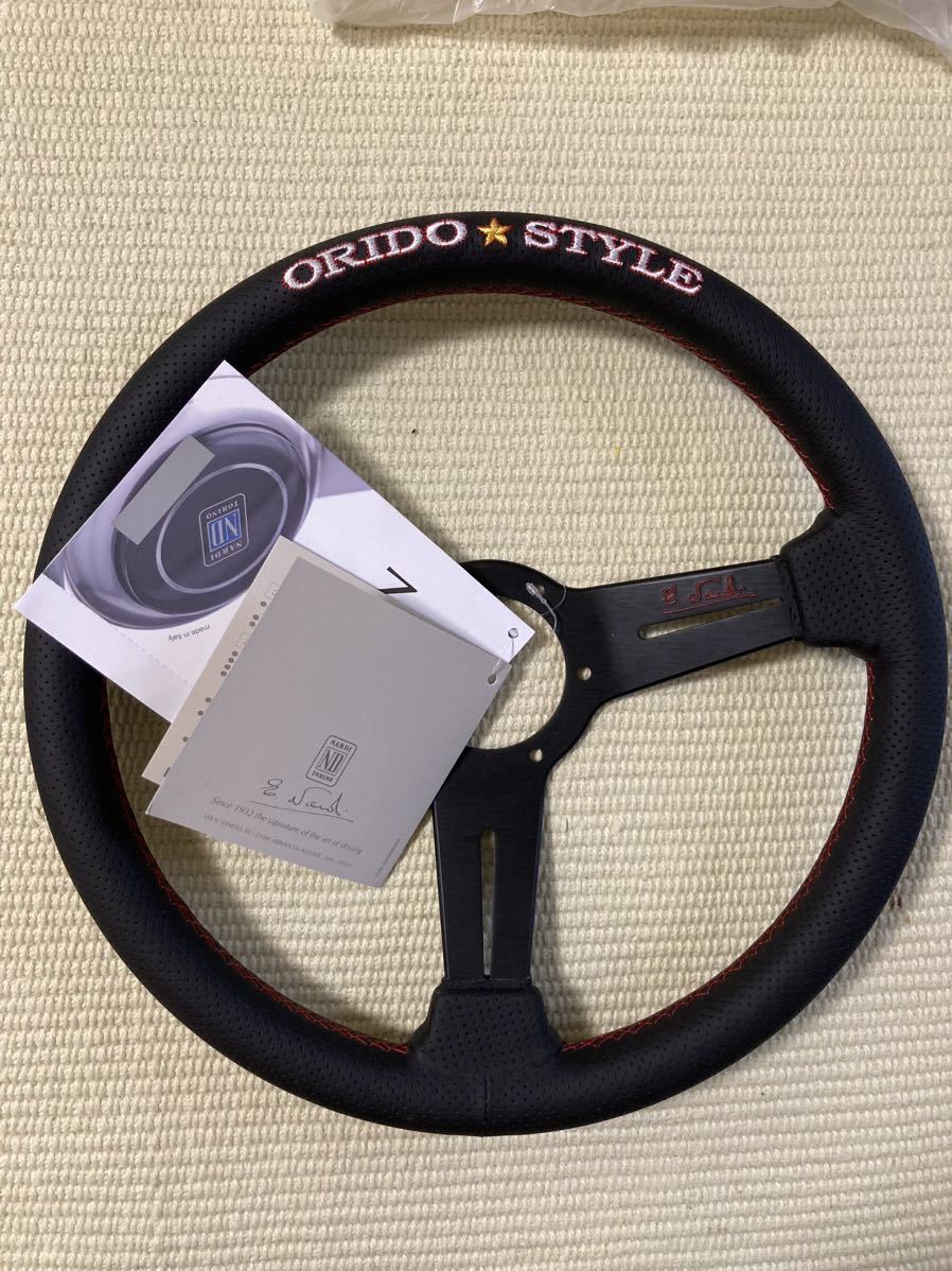 復刻 ORIDO☆STYLE × NARDI ステアリング 330 織戸学 ナルディ 限定品