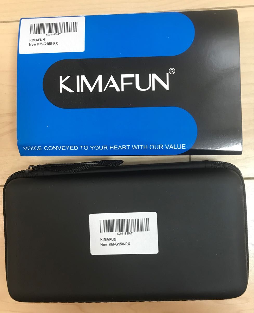KIMAFUN 2 4G ワイヤレスインイヤーモニターシステム 充電式受信機と