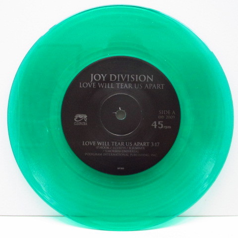 JOY DIVISION-Love Will Tear Us Apart (US Ltd.Green Vinyl 7)_画像3