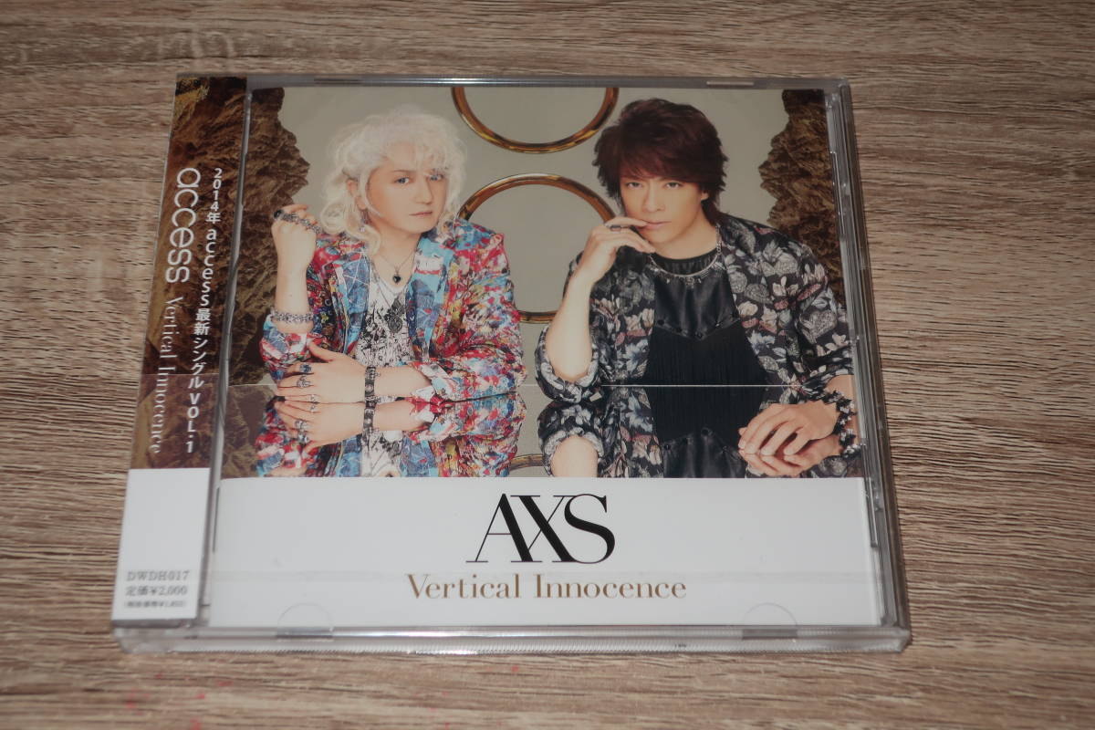 access (アクセス)　新品同様CD「Vertical Innocence 【A盤】」_画像1