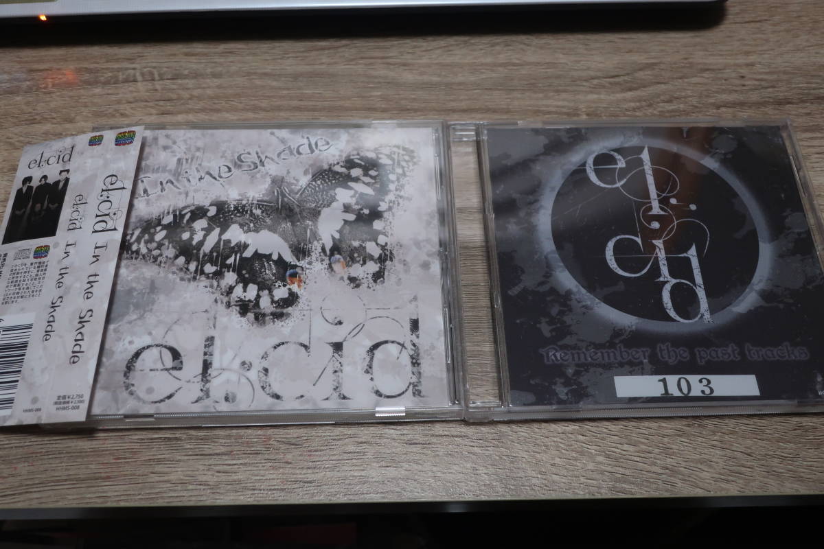 【V系】el:cid (エルシード)　新品同様CD「In the Shade」+HAUNTED HOUSE通販予約特典CD付_画像1