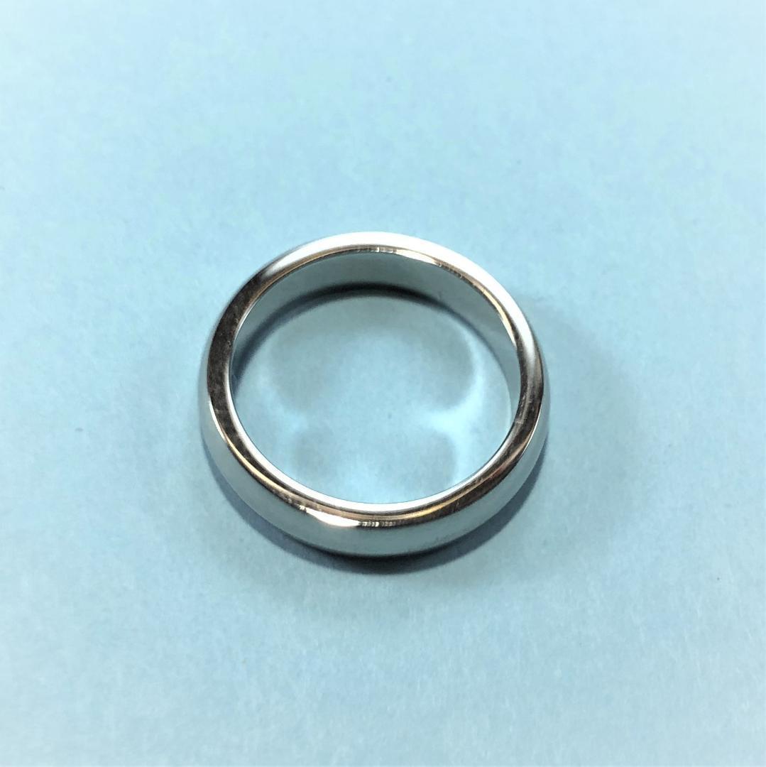 指輪 リング シンプル シルバー チタン 9号(US 5号) www.npdwork.net