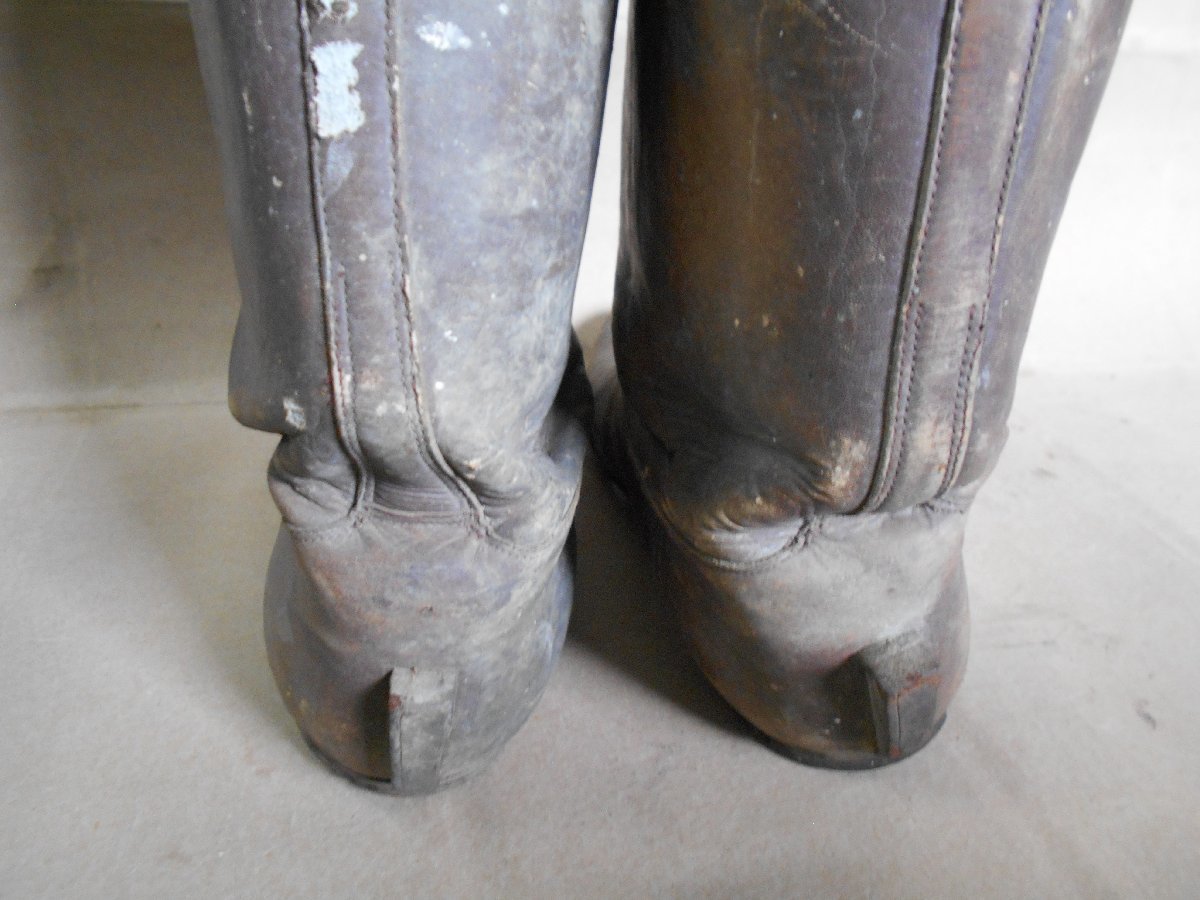 25-24 旧日本軍 日本軍 軍靴 ぐんか 超希少 骨董品、レトロ、当時物 中古品_画像4