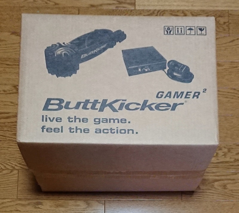 ButtKicker Gamer2 for Japan with mat サウンド連動型 振動フィードバックデバイス