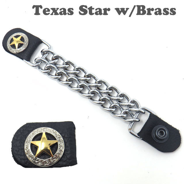 【Chain Reaction】チェーンベストエクステンダー「Texas Star w／Brass」　スナップボタン式_画像1