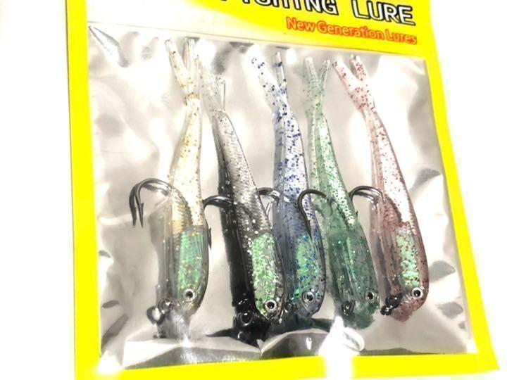 最大71%オフ! ⭐︎期間お値下げ中⭐︎ ソフトルアー 小魚ワーム 5個