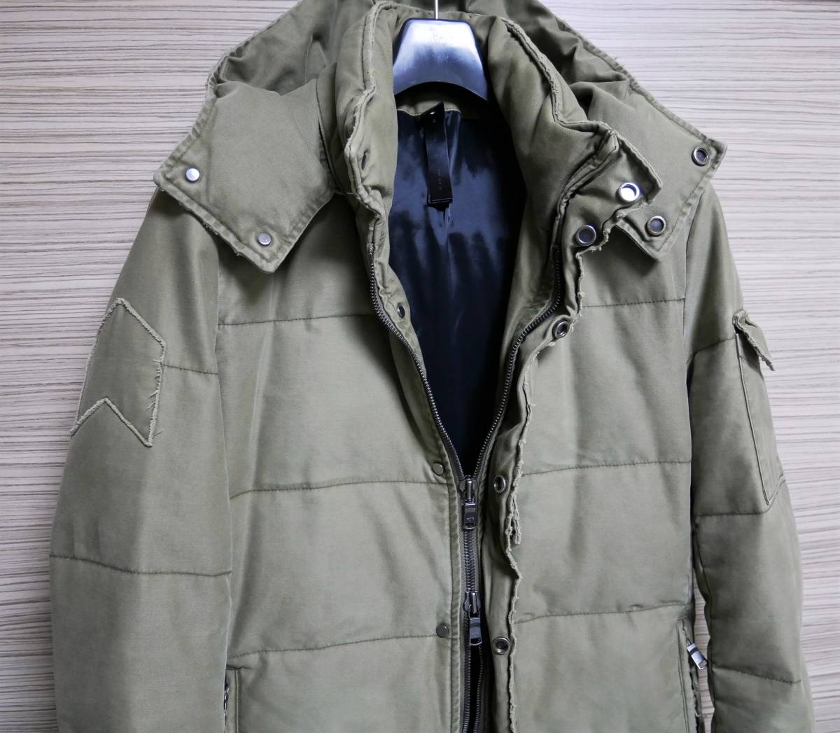 WJK 20AW 定価10万円 military down parka ミリタリーダウン