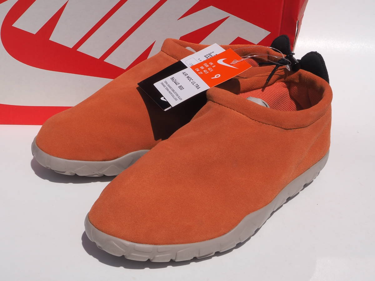 デッド!! 27㎝ 希少!! 新品 限定 17年製 限定 nike エア モック ウルトラ オレンジ スエード AIR MOC 862440-800_画像2