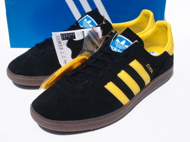 デッド!! US 10 1/2 / 28,5cm 新品 21年製 adidas ATHEN CBLK/EYEL/GUM アテネ H01812 都市地名シリーズ_画像2