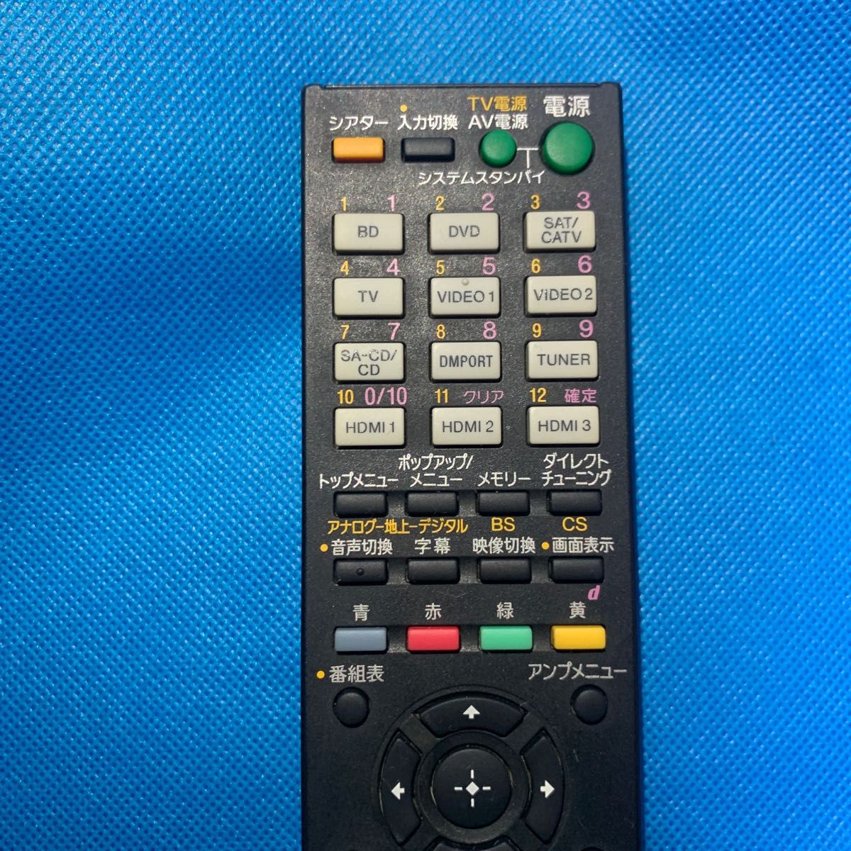 ソニー リモコン RM-AAU080 (AVアンプ STR-DH710用)|Yahoo ソニー リモコン RM-AAU080 (AVアンプ STR-DH710用)|Yahoo