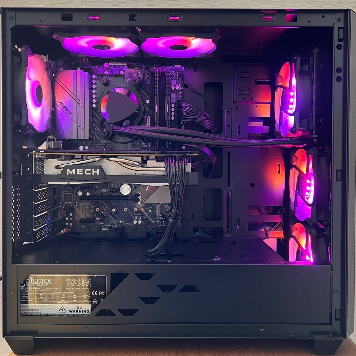 でおすすめアイテム。 ゲーミングPC 純白 新品 Ryzen5 5600X RX6700XT