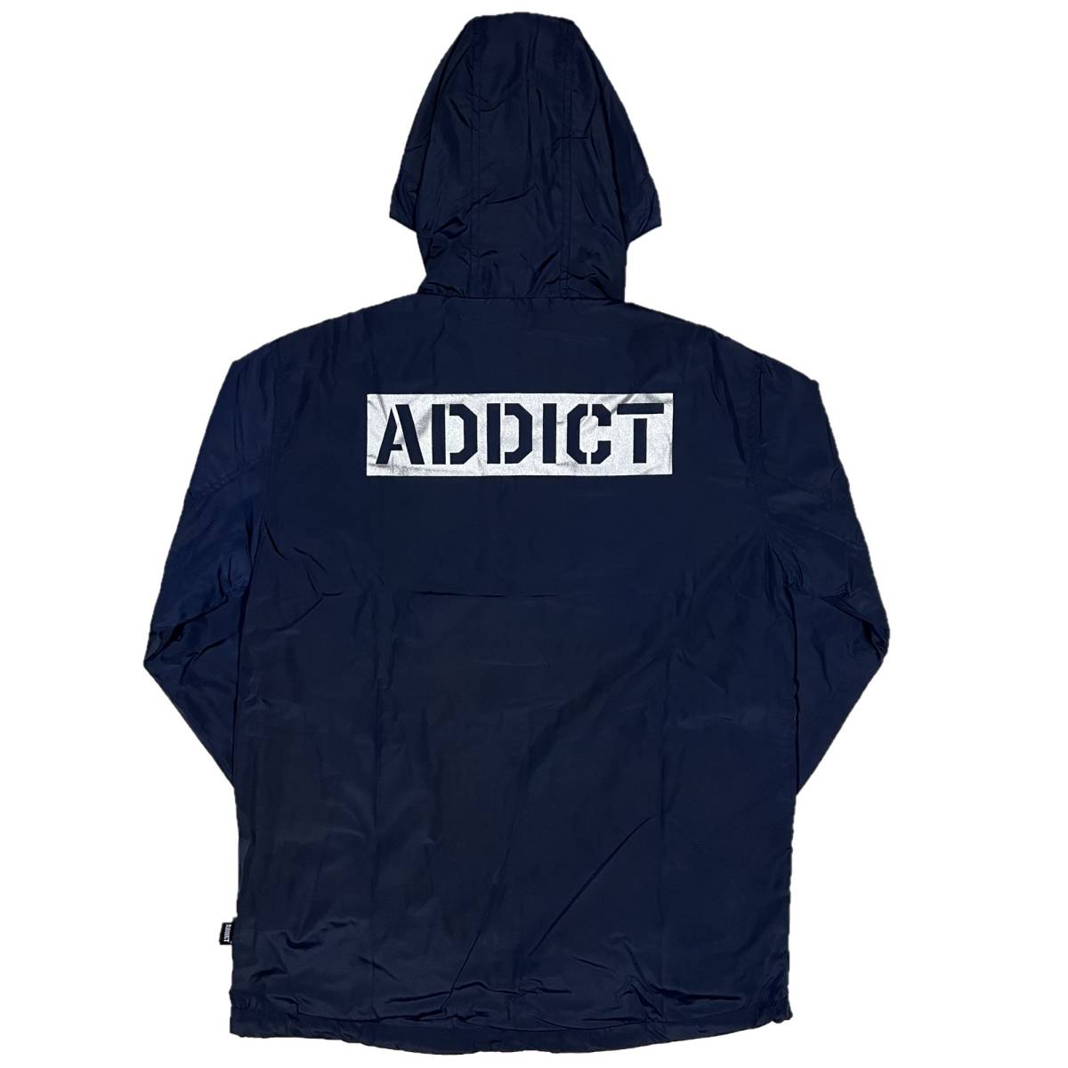 [並行輸入品] ADDICT アディクト ブランドロゴ デザイン ジャケット (ブルー) (M)_画像5