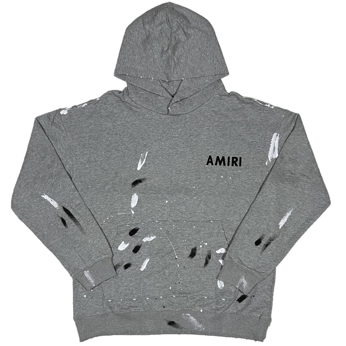 [並行輸入品] AMIRI アミリ ARMY PAINT プルオーバーパーカー (XL)