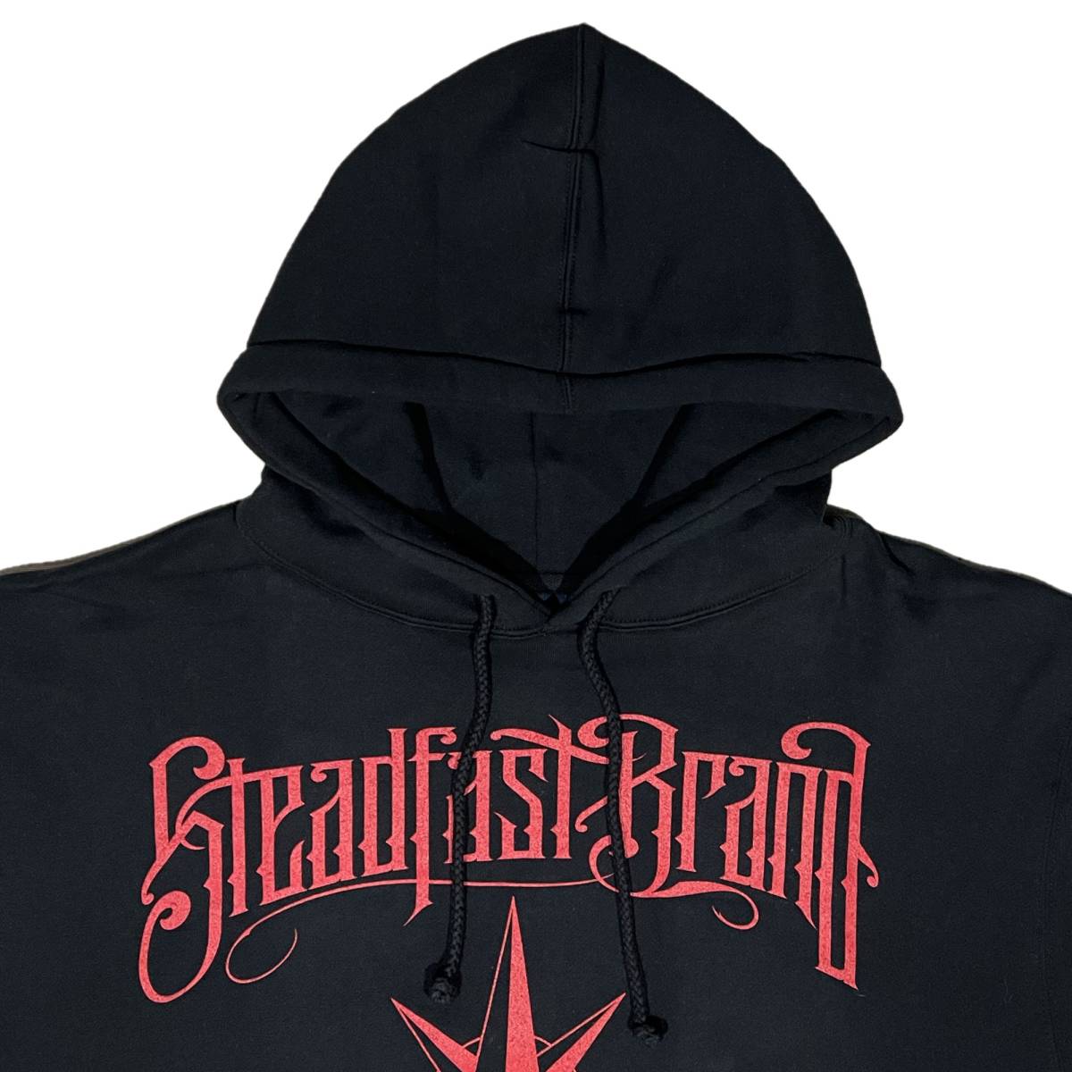 [並行輸入品] Steadfast brand ステッドファストブランド Perched Owl tattooデザインプリント プルオーバーパーカー (M)_画像3