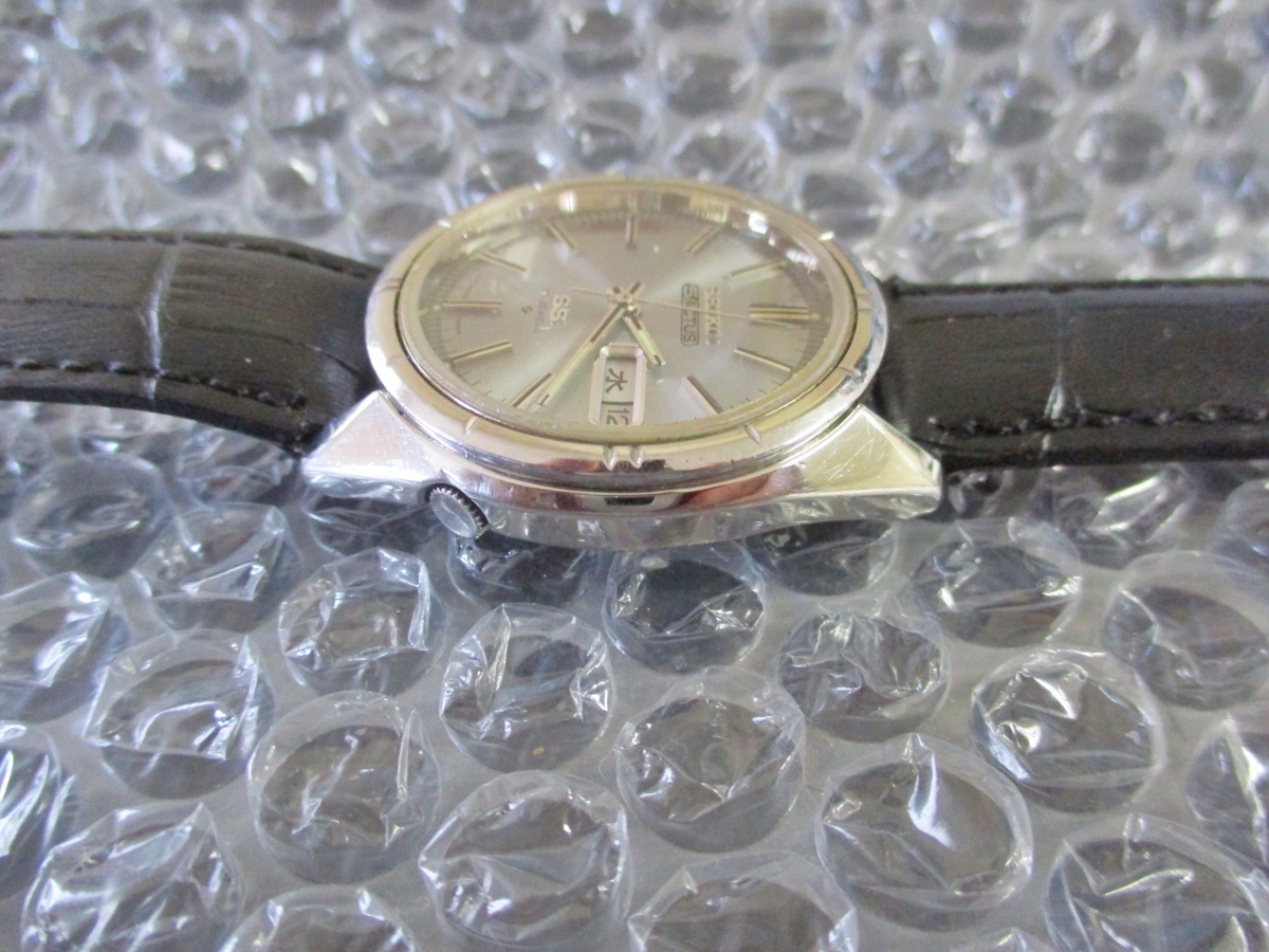 SEIKO 5 ACTUS セイコー ファイブ アクタス 25石 6106-7510 107912 動いています OH済み 仕上げ済みの画像9