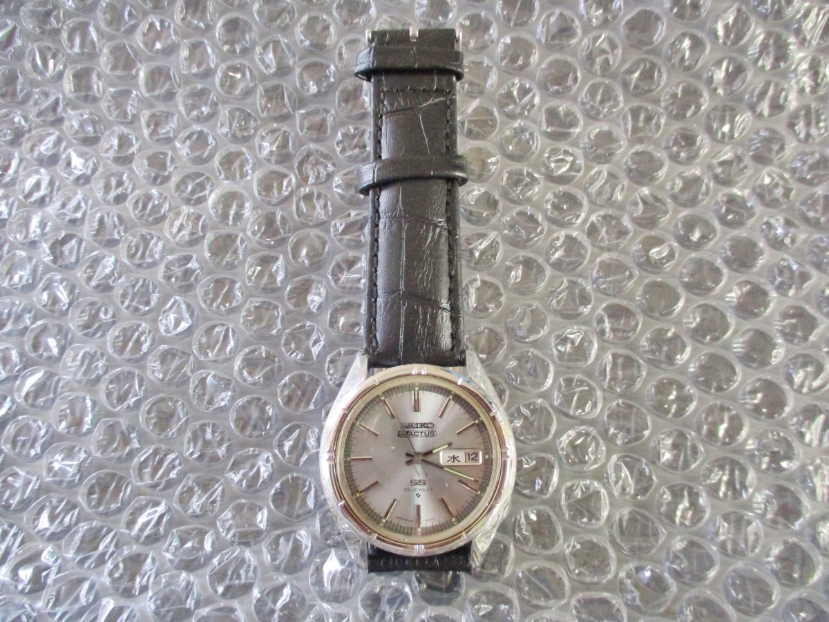 SEIKO 5 ACTUS セイコー ファイブ アクタス 25石 6106-7510 107912 動いています OH済み 仕上げ済み SEIKO 5 ACTUS セイコー ファイブ アクタス 25石 6106-7510 107912 動いています OH済み 仕上げ済み