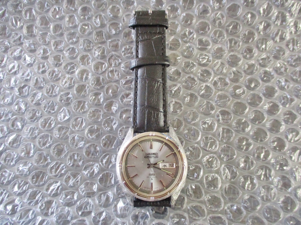 SEIKO 5 ACTUS セイコー ファイブ アクタス 25石 6106-7510 107912 動いています OH済み 仕上げ済みの画像2