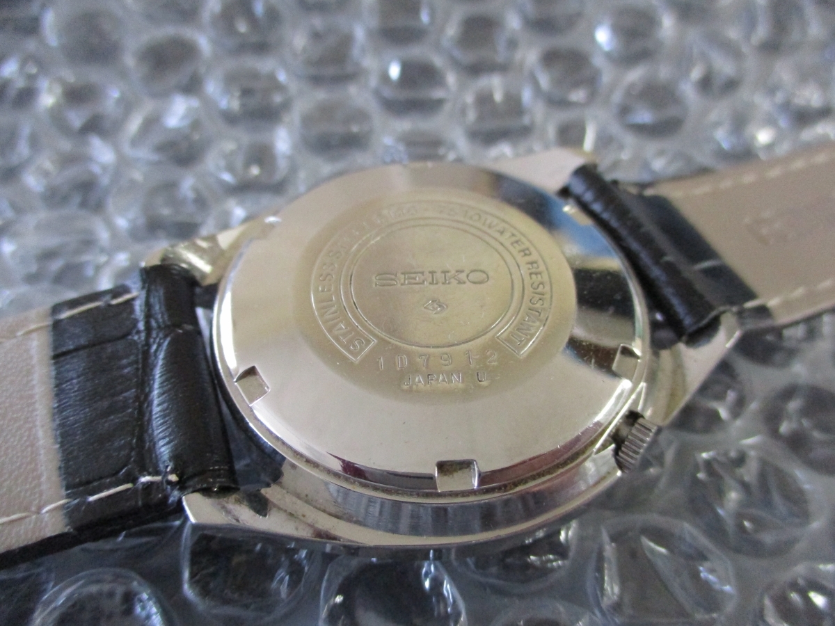 SEIKO 5 ACTUS セイコー ファイブ アクタス 25石 6106-7510 107912 動いています OH済み 仕上げ済みの画像10