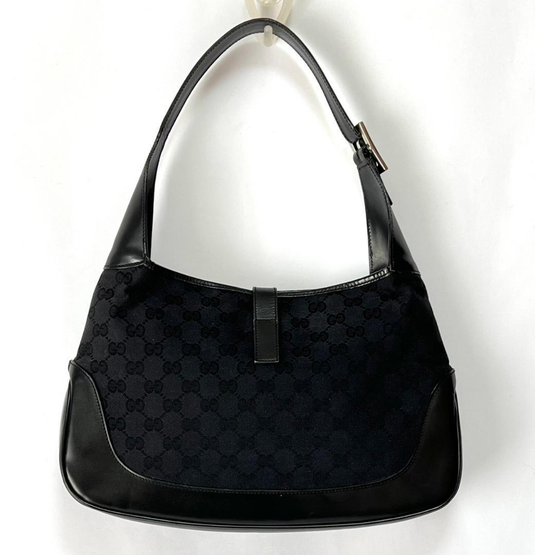 GUCCI ジャッキー ワンショルダーハンドバッグ GG キャンバス HB01757