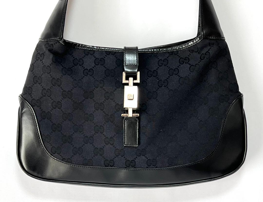 GUCCI ジャッキー ワンショルダーハンドバッグ GG キャンバス HB01757